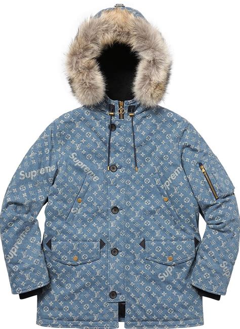 louis vuitton supreme parka|louis vuitton supreme jacket price.